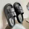 Chinelos 2023 mulheres verão casa interior banheiro slides plataforma chinelos sapatos quarto claquette verde chanclas chaussons pantuflas flor