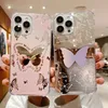 Luxury cases Mirror Butterfly Planet Pattern Phone Case For iPhone 14 11 13 12 Pro Max plus Shockproof Back