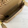 5 styles Designer de qualité miroir Sacs Femmes tissent Baguette Sacs à bandoulière de qualité supérieure Sacs à main de luxe Sac à bandoulière en cuir de vachette 230420