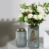 Vasos Arte moderna Terrário de vidro hidroponia nórdica minimalista de luxo mesa de casamento vaso decoração vasi por fiori itens domésticos