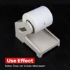 Printers Small Paper Holder Stand for 4inch Thermal Label Barcode Shipping Printer Label Paper Roll for Xprinter XP 420B 460B Printer