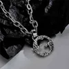 bijoux de créateur bracelet collier anneau antique torsion personnalité hip hop pendentif mâle femme couple pendentif