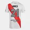 Borja 23 24 River Plakası J.Aarez Ev Futbol Formaları Palavecino 3. Camiseta Perez de La Cruz 2023 2024 Üçüncü Deplasman Futbol Konsepti