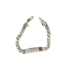 designer jewelry bracelet necklace ring Plaid enamel camouflage 925 casual men's women's same Bracelet