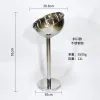 Tabletop Wine Racks 304 Stainless Steel Champagne Basin Floor Standing Stand Cooling Ice Bucket Golden Silver Wine Beer Ice Bucket E0530