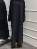 Etniska kläder 2 bit Abaya klänning set marocko muslimska abayas kvinnor kaftans aftonklänningar kvinnor dubai kalkon lång klänning robe femme vestidos 230529