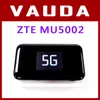 Roteadores novos ZTE original MU5002 5G WiFi Router Hotspot portátil Cat22 Gigabit Router com slot de cartão SIM 4500mAh Bateria Max 32 Usuários