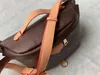 Fashion Famous Women Bumbag Cross Body Shoulder Bag Designer brown leather chest Bag Bum Unisex Waist Bags purse