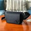 Väskor Luxury Man Fanny Pack M57081 Takeoff Sling Belt Bag Womens Bumbag Tote Clutch Midja Bröstväska Designer Shoulder Handbag Midjelepacks