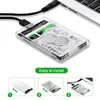 Behuizing HDD Case 2.5 SATA naar USB 3.0 Adapter Harde schijf behuizing voor SSD -schijf HDD Box Type C 3.1 Case HD Externe HDD -behuizing