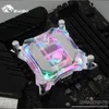 Cooling Bykski CPU Water Block för Intel LGA 1150 1151 1155 1156 1200 1700 2011 2066 X99 / Cooler Radiator RGB Light Sync / CPUXPHT8