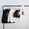 Familie matching outfits familie matching kleding winter herfst trui cartoon beer vader zoon moeder moeder dochter lange mouwen shirt baby verjaardagskleding 230530