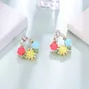 Boucles d'oreilles pendantes Hongye Ful femmes mode couronne de fleurs creuses suspendues Brinco goutte pour Vocation bijoux cadeau