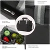 Dinnerware Sets Portable Lunch Bag Thermal Insulated Box Tote Cooler Handbag Bento Pouch Dinner Container Storage Bags