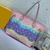 Designer torba luksusowa wysokiej jakości torba ręczna Torka 2PC/zestaw różowe torby zakupowe duże torebki mody na mamusię skórzane torebki torebki na ramię