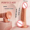 Massageador app controle empurrando vibrador feminino realista aquecimento vibratório vibrador silicone gay anal clitoral g-ponto estimulação