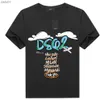 Herren-T-Shirts, DSQ-Baumwoll-Twill-Stoff, neues Sommer-Herren-Kurzarm-bedrucktes, lockeres T-Shirt, modisches, lässiges Rundhals-Pullover-Halbarm-Shirt, Großhandel L230520