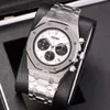 APA11 Orologi di lusso per uomo orologio al quarzo di design all'avanguardia cassa con diamanti orologio di alta qualità cinturino in pelle orologi ghiacciati Montre de luxe AAA