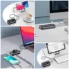 HUBS ORICO USB 3.2 محطة إرساء المحور نوع C 10GBPS التبديل مفتاح Dock Multi Port Socket USBA Gen2 لجهاز الكمبيوتر المحمول MacBook السطحي 3.0