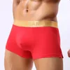 MUITAS MENINOS SEXY BOXER BORNEGRA DE RECULHADO DE MAIOS MAIOS MASCOS MEMINA CONFEITA ALTOMENT CUECA BOXERSHORTS HOMME para alta qualidade