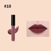 Lip Gloss 21 Colors Sexy Long Lasting Velvet Matte Liquid Lipstick Makeup Women Beauty Red Nonstick Cup Waterproof