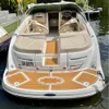 2005 Chaparral Signature 240 Swim Platform Cockpit Boat Eva Teak Golv Pad Mat Selfing Ahesive Seadek GatorStep Style Floor