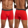 Calzoncillos Hombre Ropa interior Boxers Venta Bragas de hombre Algodón Sexy Red Slips Mens Boxer Shorts Male Boxershorts Undrewear