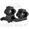 Fire Wolf 25 mm 30 mm Pierścień Pierścień Współpracownik ciężka mocowanie taktyczna Picatinny/Weaver Rail 20 mm do polowania