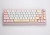 Acessórios Macaroon Dye Sub Zda Ball Shape PBT KeyCap semelhante ao XDA para MX Teclado 104 87 61 Melody 96 KBD75 ID80 GK64 SP84