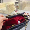 Designer Channel Cc Vrouwen Chanei Tas Nieuwe Kleine Tas Damestas Net Rode Koreaanse Versie Ketentas Letter Messenger Bag Damesmode Schouder Portemonnee Ronde Tas