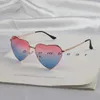 Designer-Sonnenbrillen für Damen, New Love Sonnenbrille, Damen-Sonnenbrille, Pfirsich-Herz, Ozean-Stück, Strandurlaub, Trauzeuge, Gruppe, Hip-Hop, lustige Sonnenbrille