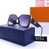 Óculos de sol de designer de luxo masculino com óculos de sol clássicos da marca de luxo de luxo Moda UV400 Goggle com caixa Retro Pilot Coast Outdoor Esporte Protetor Sol de Protetor Sol