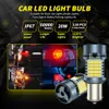 New 2pcs Canbus Led 1156 BA15S P21W BAU15S PY21W 7440 W21W WY21W T20 Car LED Bulb Turn Signal Light Auto Lamp with Fan Amber 12V