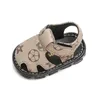 Sandalen geboren babyjongens mode zomer zomerkinderen zachte wieg schoenen peuter meisjes anti slip gc2157