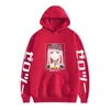 Bluzy męskie 2023 Śmieszne anime kawaii długie rękaw HARAJUKU MANGA MANGA CARDOON Casual Hip Hop para kobiet pullover męskie bluzy bluzy