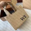 Designer Women Straw Bot Bag Luxurys Designer Bags Brand Sunshine Knitting Beach Borse Women Leather Patchwork Bothes