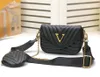 レディースデザイナーショルダーバッグLuxurys New Wave Handbags Classic Multi Pochette Chain Crossbody Bag