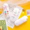 Sunglasses Cases Bags Cute Portable Metal Floral Glasses Case Reading Box Fruit Style Hard Eyewear Protector