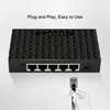 Schakelt Gigabit Mini 5Port Desktop Gigabit Switch / Fast Ethernet Network Switch LAN Hub / Full of Half Duplex