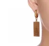 2023 Nya örhängen Populära designerörhängen Nya B Family Alfabetörhängen, Mens White Gold Stud Earrings 2046