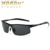 Solglasögon Aoron Polariserade solglasögon Mens Sports Driving Sun Glasses UV400 Protection Aluminium Frame Mirror Solglasögon Goggle Vintage L230523