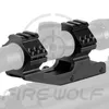 Fire Wolf 25 mm 30 mm Pierścień Pierścień Współpracownik ciężka mocowanie taktyczna Picatinny/Weaver Rail 20 mm do polowania