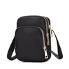 Shoulder Bags Fashion Women's Bag Multifunctional Wallet Nylon Oxford Cloth Messenger Zipper Mobile Phone Handbag Wrist Purse