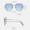 Lunettes de soleil Fashion Vintage en acier inoxydable Pochromic Sun Glasses Femme des lunettes de caméléon avec boîte Gift