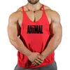MENS TANK TOPS Märke Animal Gym Top Men Fiess Clothing Bodybuilding Summer för manlig ärmlös Vest Shirt 230529