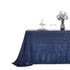 Nappe Rectangle Nappe Fête De Mariage El Drapeau Tapis Couleur Unie Tapis Décoratif Tapete Glitter Paillette Coureur