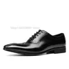 Mode hommes robe en cuir véritable chaussures peau de serpent imprime classique noir marron à lacets pointu italien hommes Oxford chaussures formelles