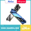 RAMS Netac Ram Bellek DDR4 3600MHz DDR4 8GB 16GB Hafıza Ram 2666MHz 3200MHz Masaüstü Dimm Memoria Modülü PC X99 AMD Intel 288pin