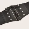 Celles de ceinture ceinture réglable étoile serrée décor de lampe de la ceinture