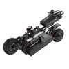 Duotts ​​D88 Electric Scooter 11 tum off-road däck 2800W*2 Dual Motor 85 km/h max hastighet 60V 38AH Batteri för 100 km intervall 150 kg Last dubbelabsorberare med säte